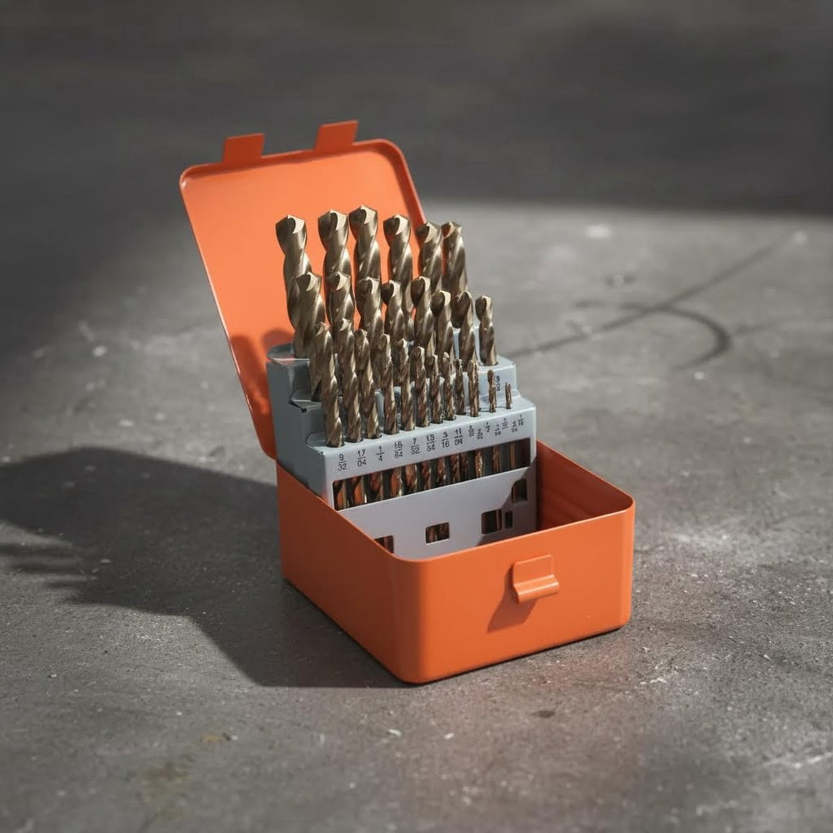 Cobalt Drill Bit Set, M35 High Speed Steel, Twist Jobber Length for ...
