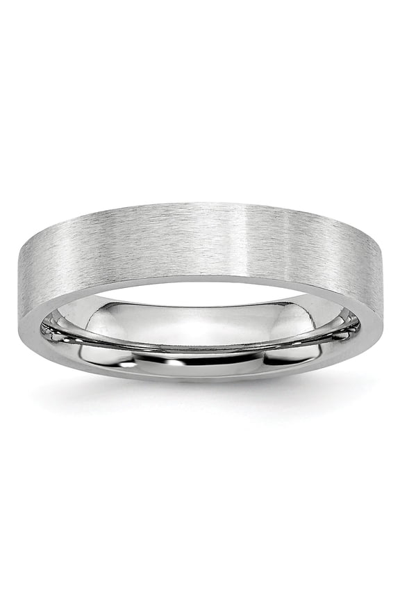 Cobalt Flat Satin 5mm Band