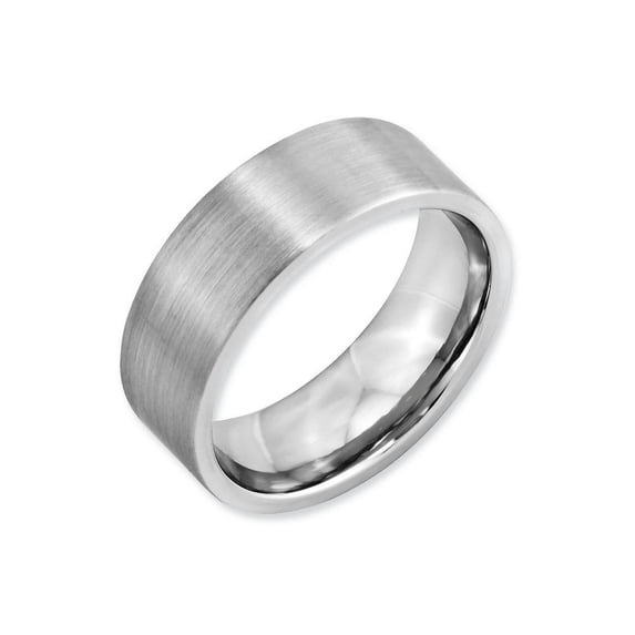 Cobalt Flat Satin 8mm Band