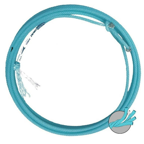 Cobalt Four Strand Core Heel Rope