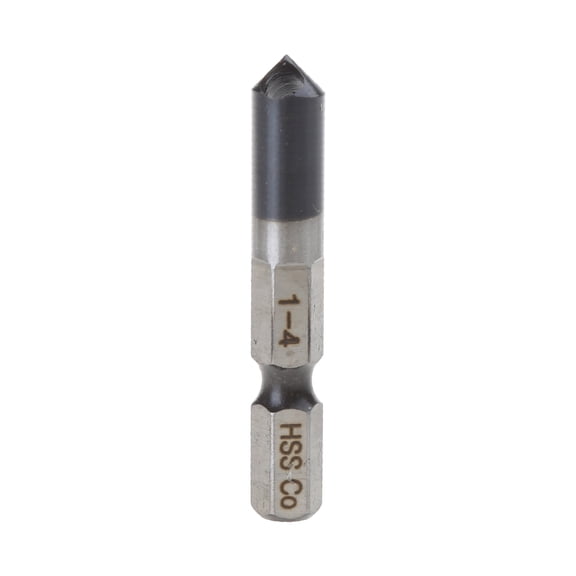 Cobalt HRC89 TiAlN Countersink Drill Bit 1/4 Inch Hex Shank 90 Degree Deburring Chamfering Hole Type Cutter Tool
