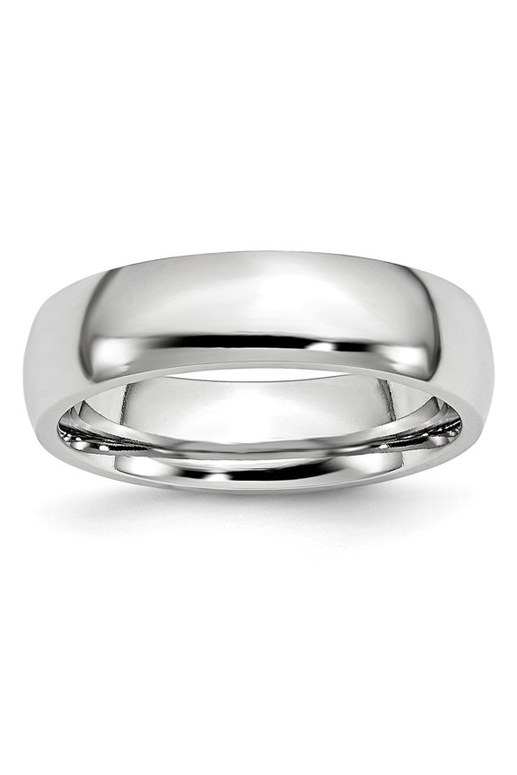 Cobalt Polished 6mm Band