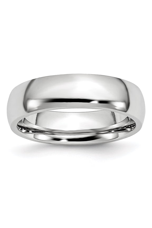 Cobalt Polished 6mm Band