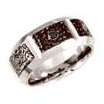 thumbnail image 1 of Cobalt Size 10 10mm Polished Casted Band Ring .24 Dwt Black Diamond Ring for Women and Men, 1 of 2