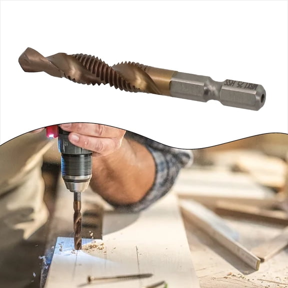 Cobalt Tapping Drilling Integrated Composite Tap Tools for Mechanic Three-In- M8