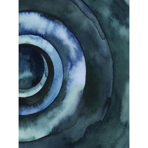 Art.com Cobalt Vortex II Art Print by Grace Popp, 18" x 24"