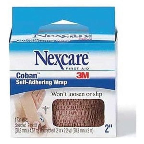 Coban Self-Adherent Wraps 2'' x 5-yd - 36 Count