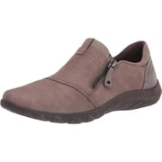 Cobb Hill Collection Amalie Zipper Slip-On Beige Sneakers 6.5M