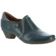 thumbnail image 1 of Cobb Hill Laurel Slip-on Women's Heeled Bootie Blue Leather 9N, 1 of 5