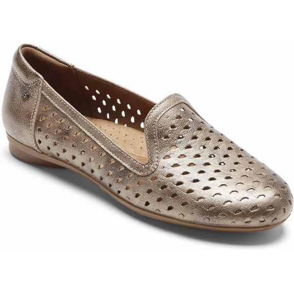 Cobb Hill Maiika Woven Slip On Women's Metallic Flats 6.5W