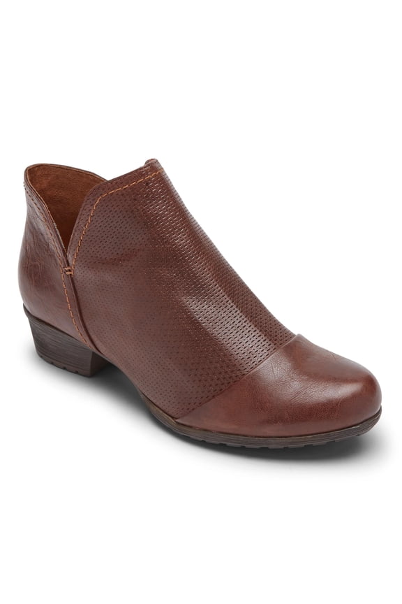 Women's Gratasha V-Cut Burgundy Boots 9.5M