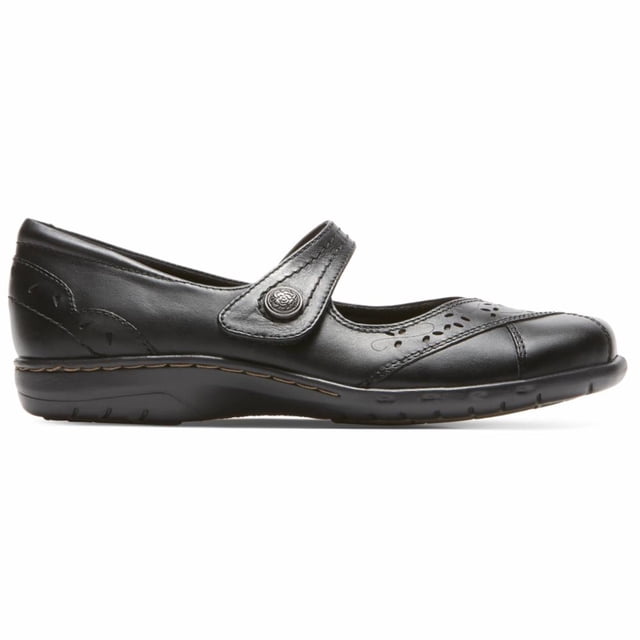 Cobb Hill Women's Penfield Fisherman Shoes- Black main image 1