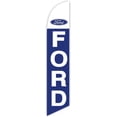 thumbnail image 1 of Cobb Promo Advertising Feather Flag 12ft for Ford Blue - Replacement Flag Only Without Poleset, 1 of 1