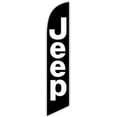 thumbnail image 1 of Cobb Promo Advertising Feather Flag 12ft for Jeep Black - Replacement Flag Only Without Poleset, 1 of 1