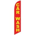 thumbnail image 1 of Cobb Promo Car Wash Red Advertising Feather Flag 12ft - Replacement Flag Only Without Poleset, 1 of 1
