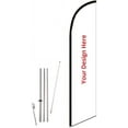 thumbnail image 1 of Cobb Promo Custom Designed Advertising Feather Swooper Flag Banner (Double-Sided) with Complete 15ft Pole kit and Ground Spike, 1 of 1