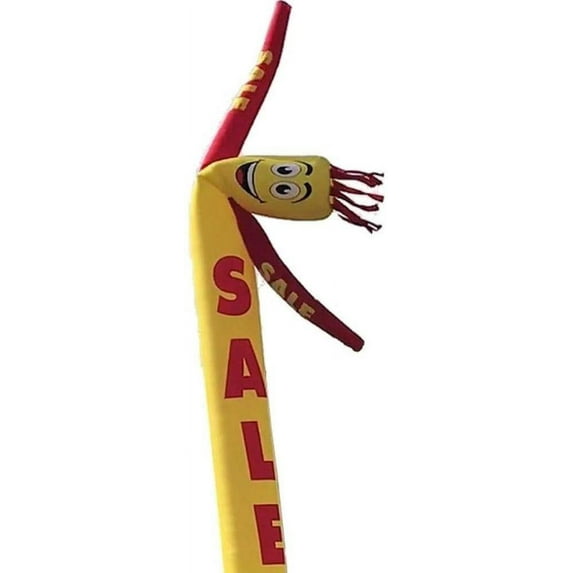 Cobb Promo Inflatable Tube Man Guy Puppet Dancer 18ft - Sale Yellow/Red - Body only, Without air Blower