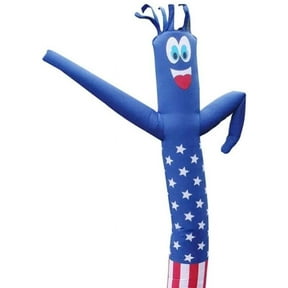 Cobb Promo Inflatable Tube Man Guy Puppet Waving Dancer 18ft - American Flag - Dancer Body only, Without air Blower