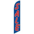 thumbnail image 1 of Cobb Promo Sale Blue/Red Advertising Feather Flag 12ft - Replacement Flag Only Without Poleset, 1 of 1