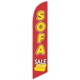 thumbnail image 1 of Cobb Promo Sofa Sale Red Advertising Feather Flag 12ft - Replacement Flag Only Without Poleset, 1 of 1