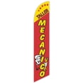 thumbnail image 1 of Cobb Promo Taller Mecanico Red Advertising Feather Flag 12ft - Replacement Flag Only Without Poleset, 1 of 1