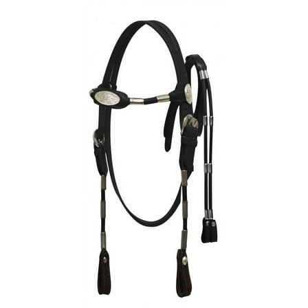 Cobb Size Poco Leather Headstall w/ Reins