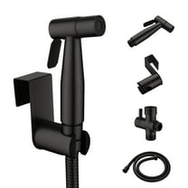 Cobbe Handheld Sprayer Kit for Personal Hygiene and Cleaning Bidet Sprayer for Toilet with Hose Matte black