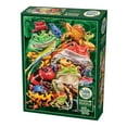 thumbnail image 1 of Cobble Hill 1000 Piece Puzzle: Frog Business - Reference Poster Included, High Quality Jigsaw, Earth Friendly Materials, 1 of 7