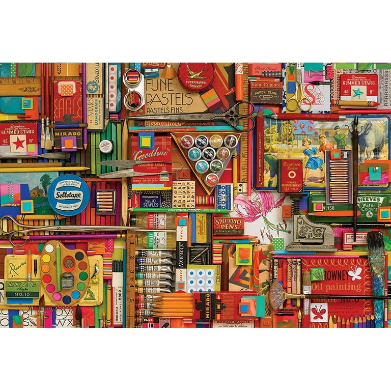 Quintessential Big Bend  4x4 Mini Canvas Art Print – Wimberley Puzzle  Company