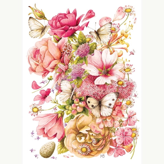 Cobble Hill Bastin Bouquet Jigsaw Puzzle