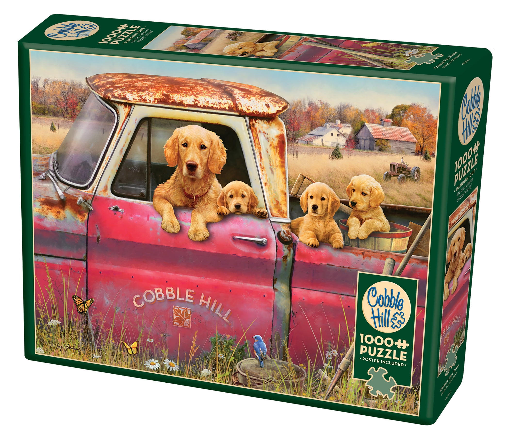 Cobble Hill: Cobble Hill Farm 1000 Piece Jigsaw Puzzle - Walmart.com