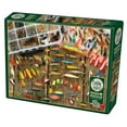 thumbnail image 1 of Cobble Hill: Fishing Lures 1000 Piece Jigsaw Puzzle, 1 of 2