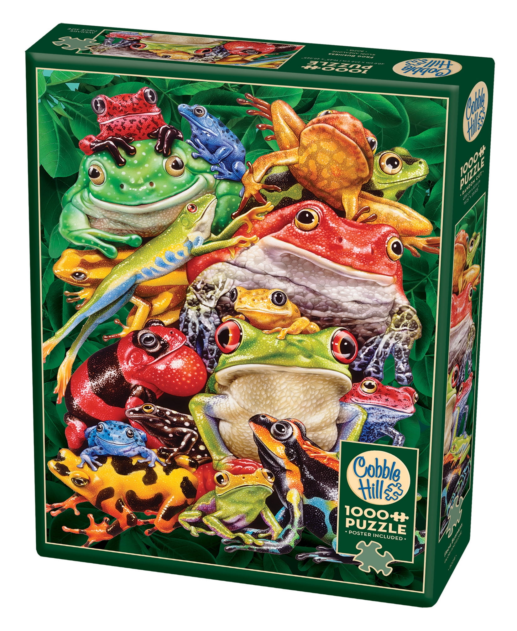 Cobble Hill: Frog Business 1000 Piece Jigsaw Puzzle