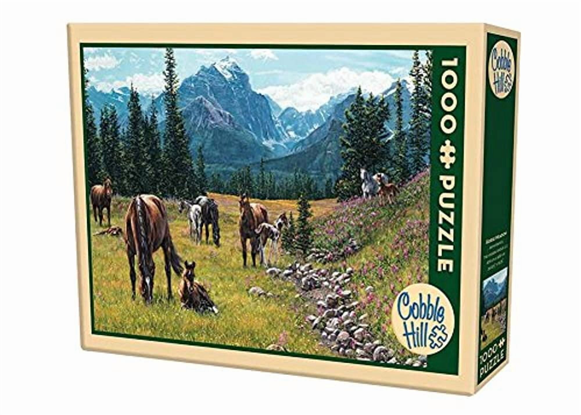 Cobble Hill: Horse Meadow 1000-Piece Jigsaw Puzzle