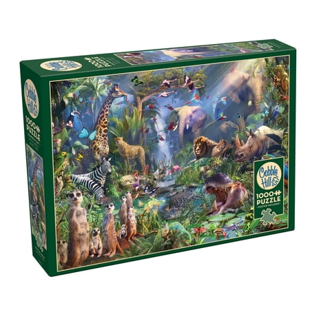 Cobble Hill: Into the Jungle 1000 Piece Jigsaw Puzzle