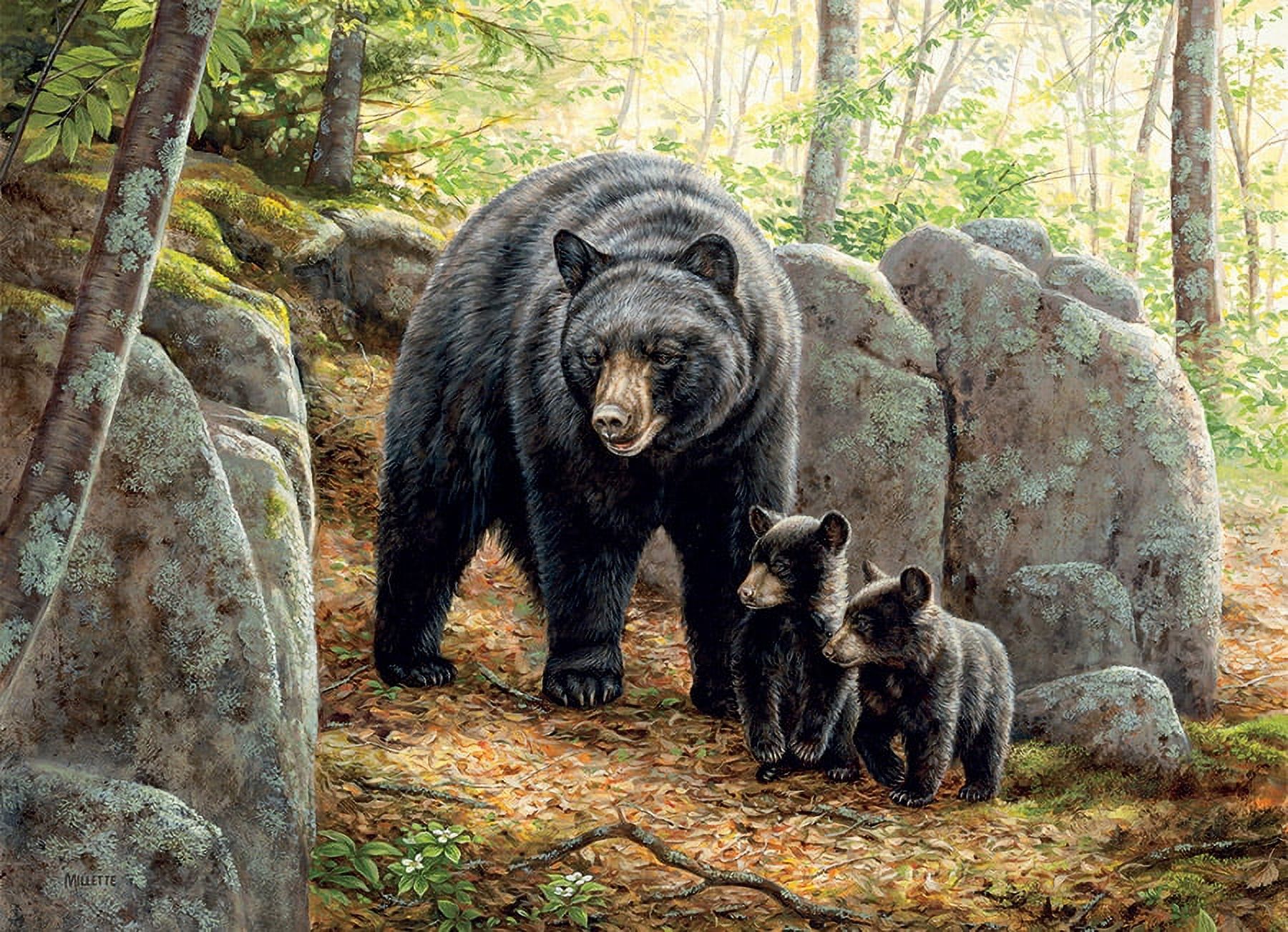 Cobble Hill Mama Bear 1000 Piece Jigsaw Puzzle - image 1 of 2