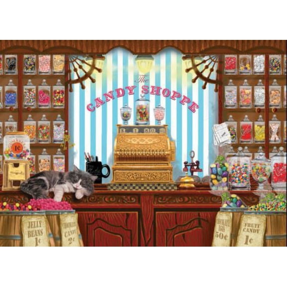 Cobble Hill "The Candy Shoppe" 1000 Piece Jigsaw Puzzle