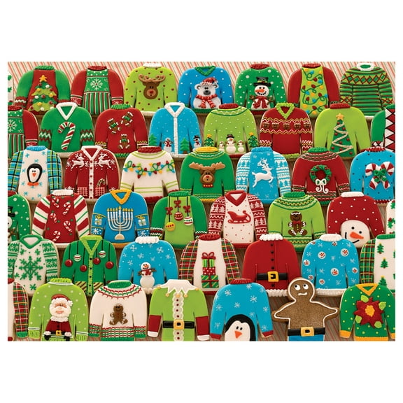 Cobble Hill: Ugly Xmas Sweaters 1000 Piece Jigsaw Puzzle