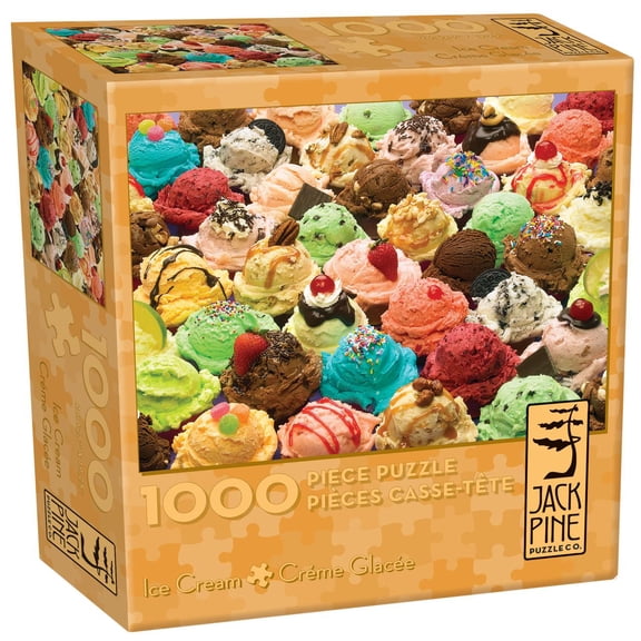 Jack Pine Puzzle - Ice Cream- 1000 Piece Jigsaw Puzzle