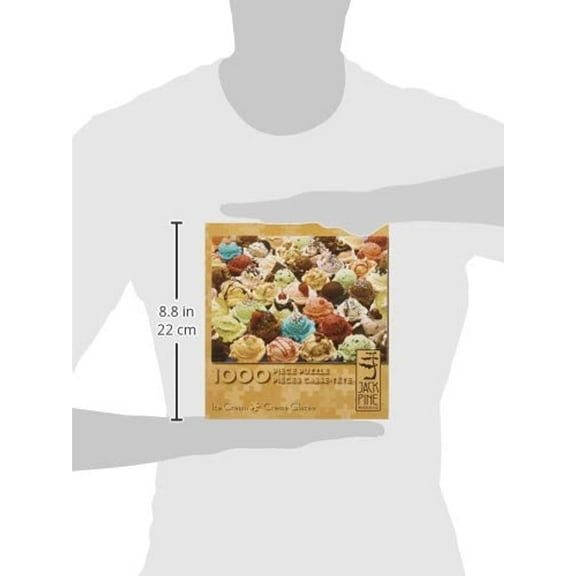 Cobblehill 70035 JackPine Puzzles 1000 Ice Cream Various