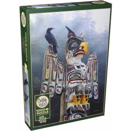 Cobblehill (80085) 1000 pc Totem Pole in The Mist Puzzle, Various