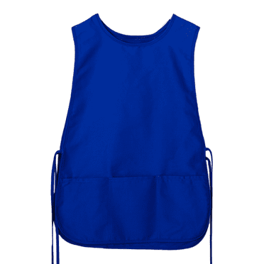 Cobbler Apron Work Smock Apron 2 Front Pockets Dirt Resistant Sleeveless Cleaning Chef Men Women