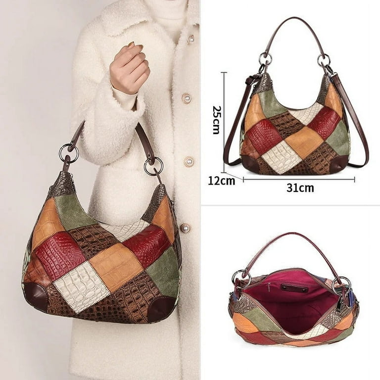 Cobbler Legend Fashion Women Shoulder Bags Genuine Leather Handbag For Ladies Crossbody Top Handle Female Vintage Crescent Bag Walmart