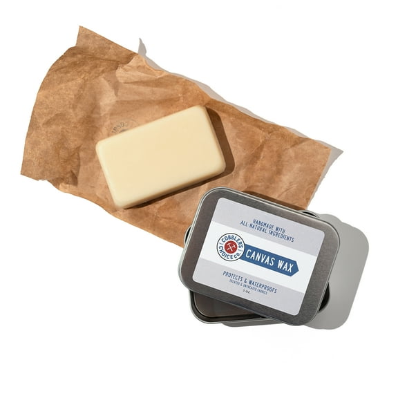 Cobbler's Choice Canvas Wax - Protects Textiles from Wind, Water, and the Elements!