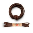 thumbnail image 1 of Cobbler's Choice Leather Boot Lace - 54 Inches - Burnt Sienna Clay Red, 1 of 7