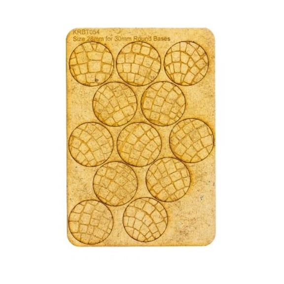 Cobblestone - 30mm Round Base Toppers New