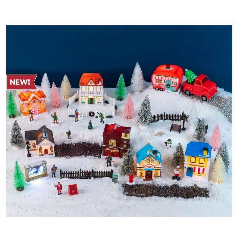 Buy Cobblestone Corners 2014 Porcelain Christmas Village 61-piece Decor  Collection Online at desertcartINDIA