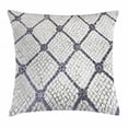 thumbnail image 1 of Cobblestone Throw Pillow Cushion Cover, Urban City Traditional Blurred Portuguese Pavement in Lisbon, Decorative Square Accent Pillow Case, 16 X 16 Inches, Charcoal Grey and Off White, by Ambesonne, 1 of 2