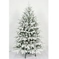 thumbnail image 1 of Cobear PVC Artificial Full Christmas Tree Holiday Xmas 4ft PE/PVC mixed flocking automatic tree, 1 of 4