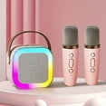 thumbnail image 1 of Cobear Portable Wireless Karaoke Microphones with LED Lights and USB Charging, 1 of 7